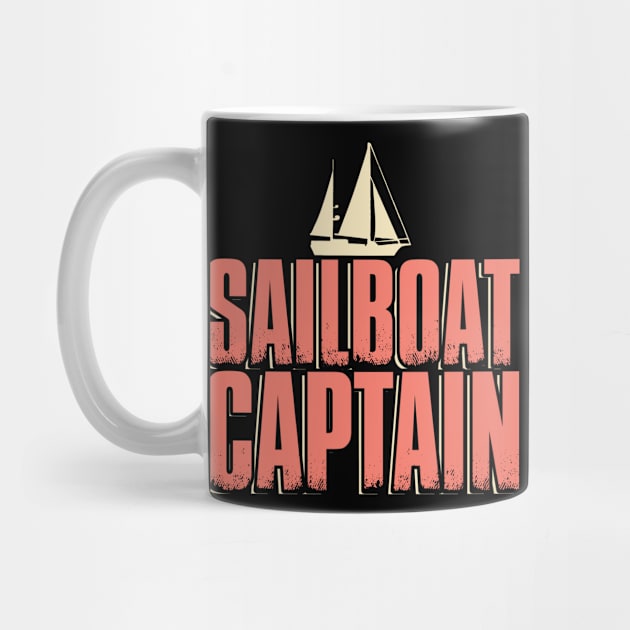 Sailboat Captain | Sail Lover Sailing Gift by Streetwear KKS